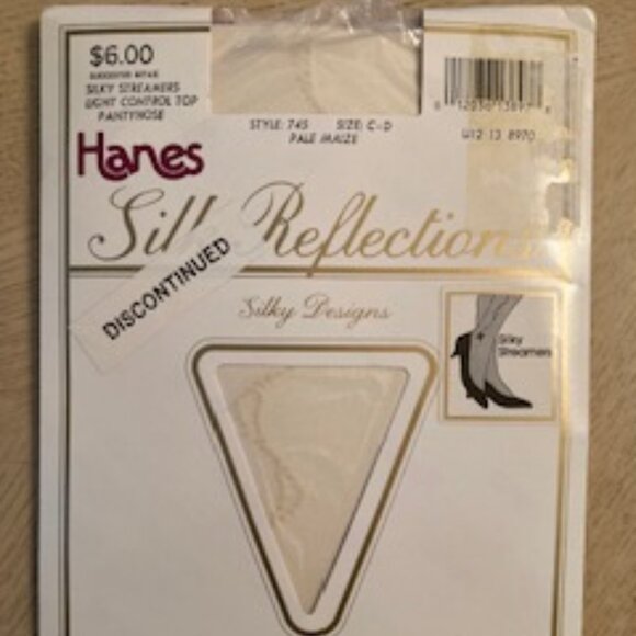 Five Pair Women's Hanes Pantyhose, Size C-D, NEW - Picture 4 of 6
